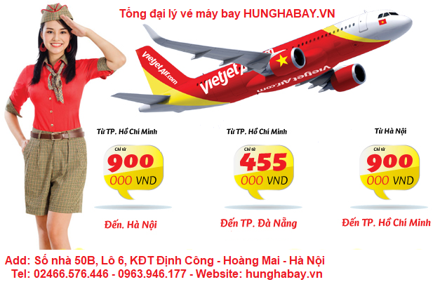 Đại lý vé máy bay vietjet air