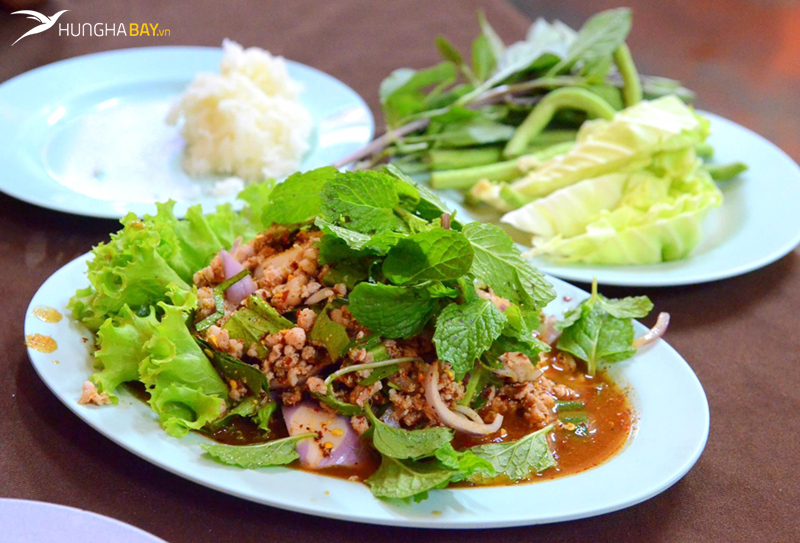 Lạp - món ngon Lào