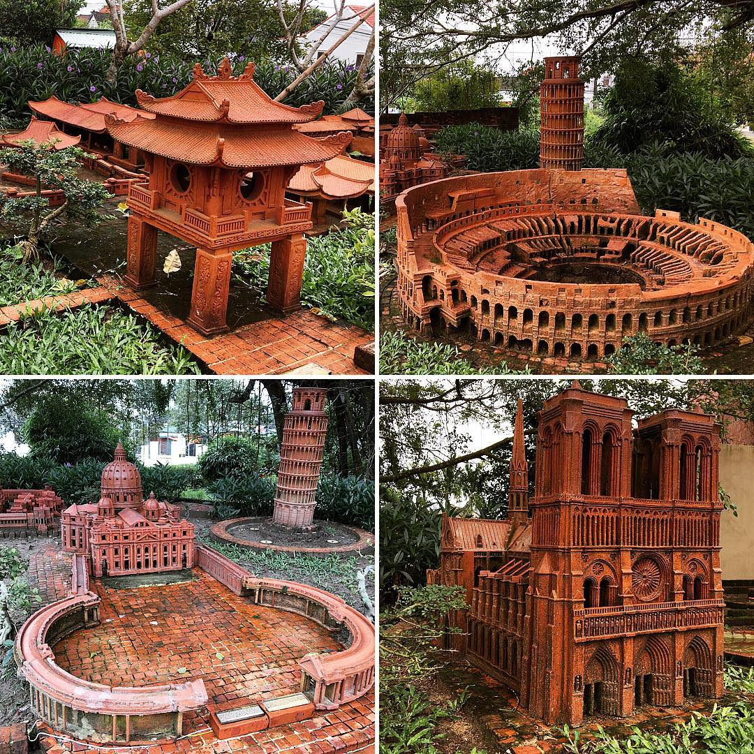 Công viên Thanh Hà tái hiện những điểm du lịch nổi tiếng khắp thế giới