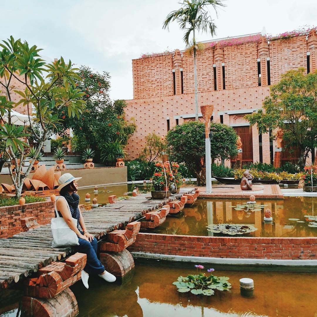 Công viên đất nung có hệ thống kiến trúc rất tinh tế