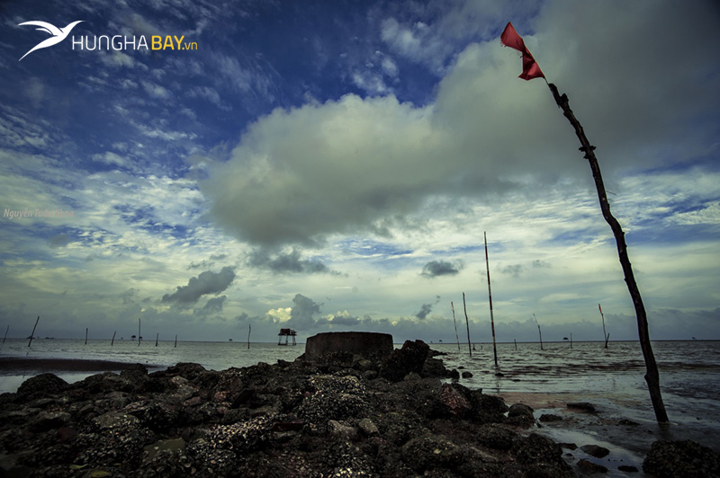 Biển Cồn Đen huyện Tiền Hải, Thái Bình