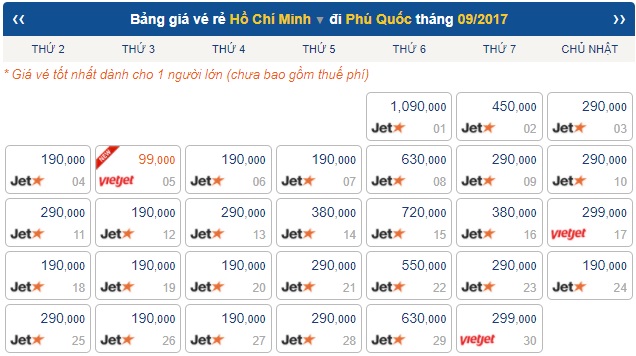 vé máy bay từ tphcm đi phú quốc