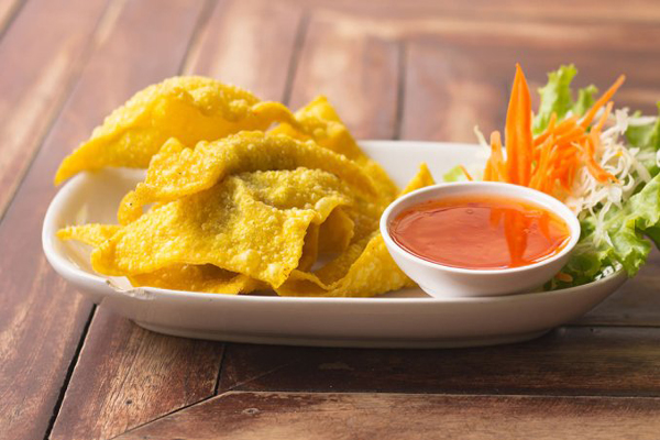 Hoành thánh chiên