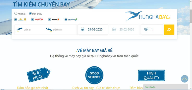 đặt vé máy bay đi Thái Bình an toàn và nhanh chóng