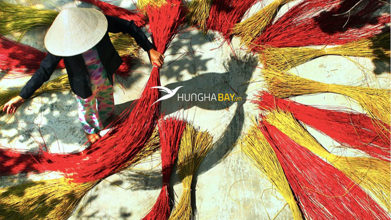 Làng dệt chiếu Hới