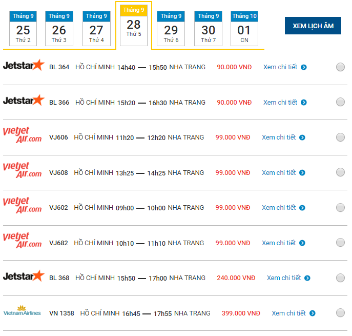 vé máy bay t.p hcm đi nhatrang giá rẻ