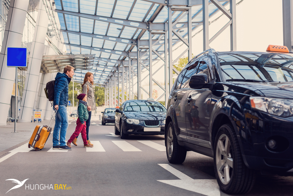 Di chuyển từ sân bay Chu Lai đến thành phố Quảng Ngãi bằng taxi