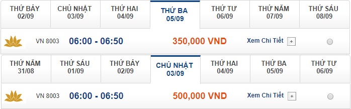 Vé máy bay đi Rạch Giá