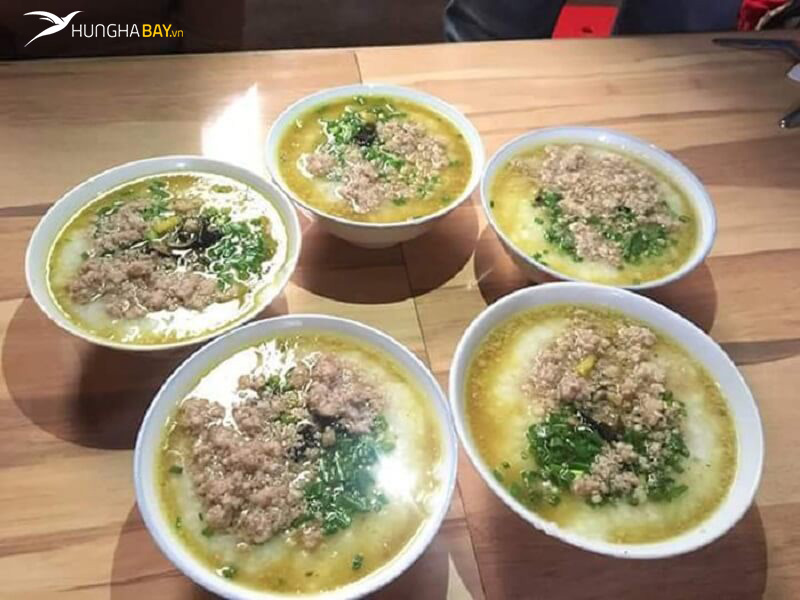 vé máy bay đi Hà Giang ăn cháo ấu tẩu