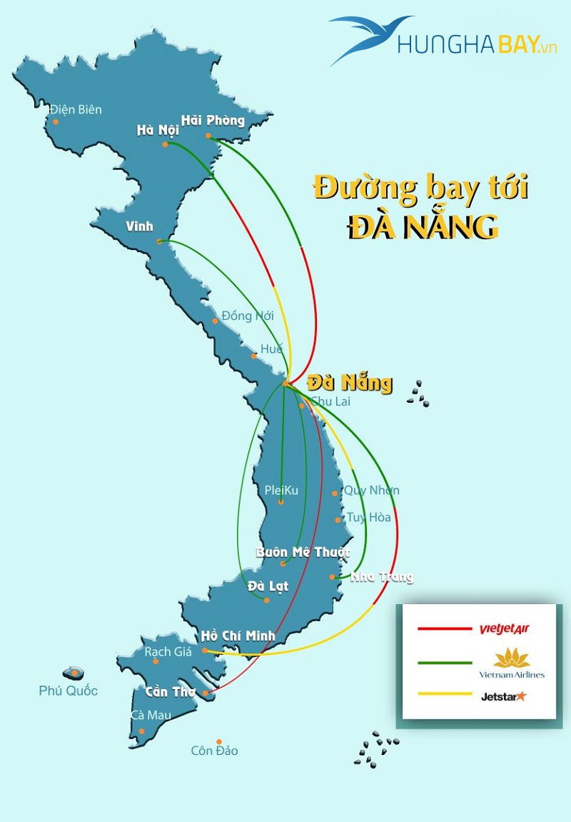 giá vé máy bay đi đà nẵng