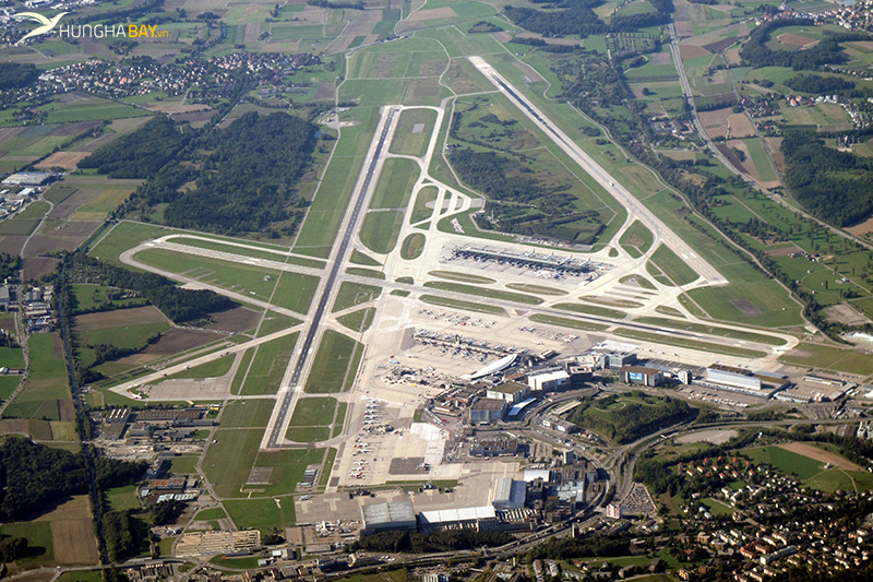 Thông tin về sân bay và đường bay đến Thụy Sĩ